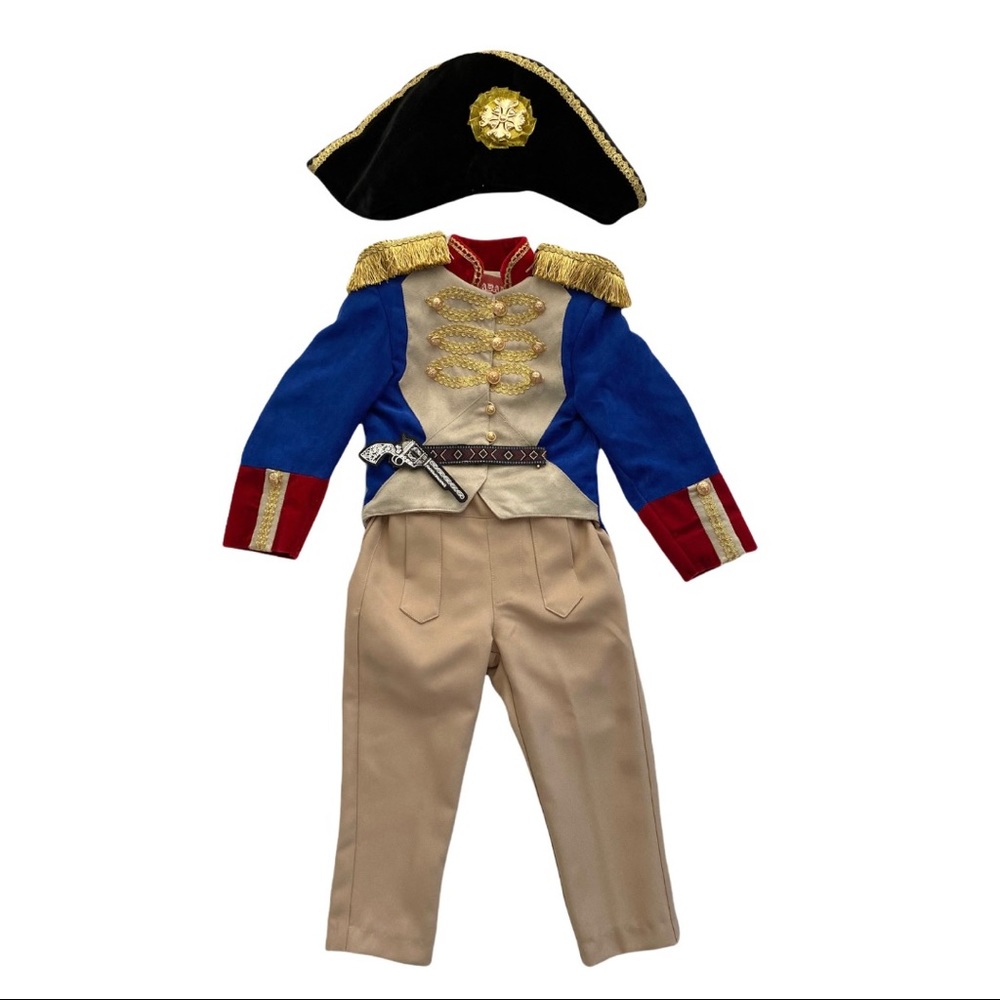NEW Greatest Showman General Tom Thumb Kids Costume, George Washington, Napoleon
